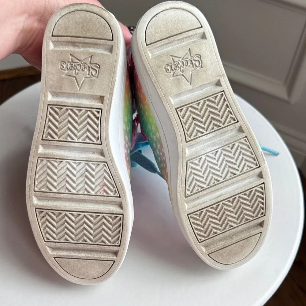 Sketchers Twinkle Toes Colorful Kids High-Top Sneakers Size US 1.5 - Picture 6 of 12